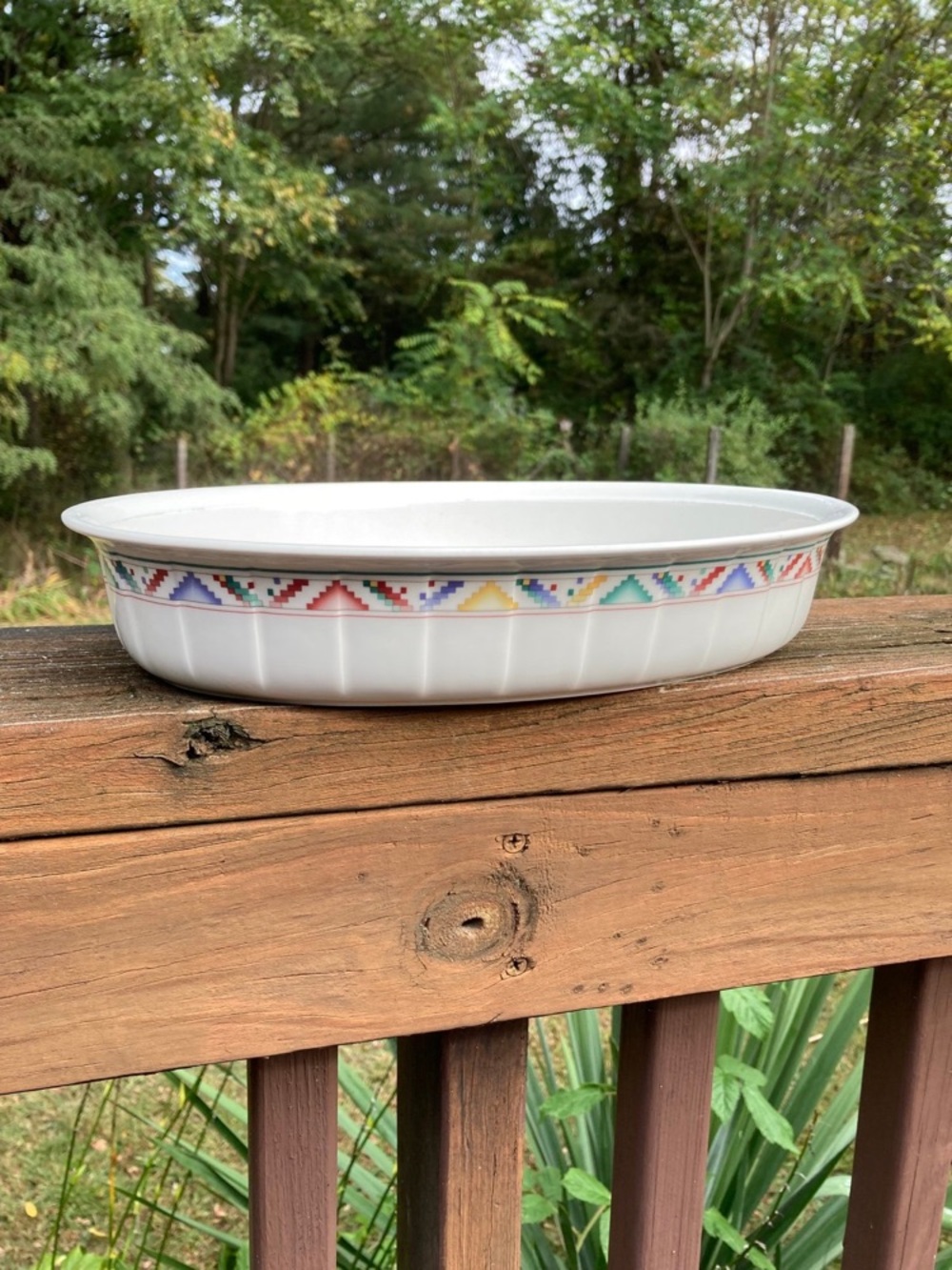 Villeroy & Boch "Indian Look" OVAL BAKER 12.5”x8.5”